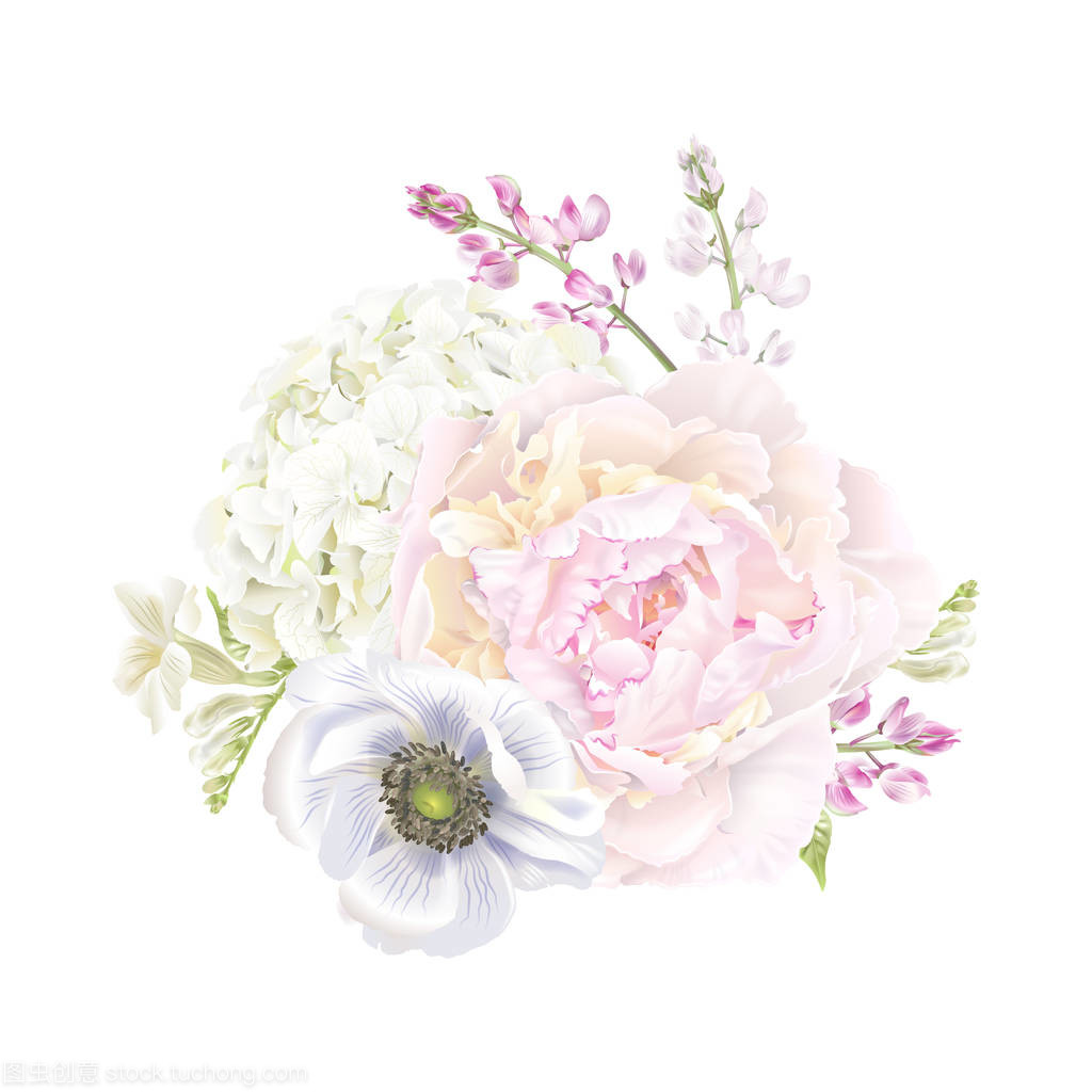 牡丹莲花组合物